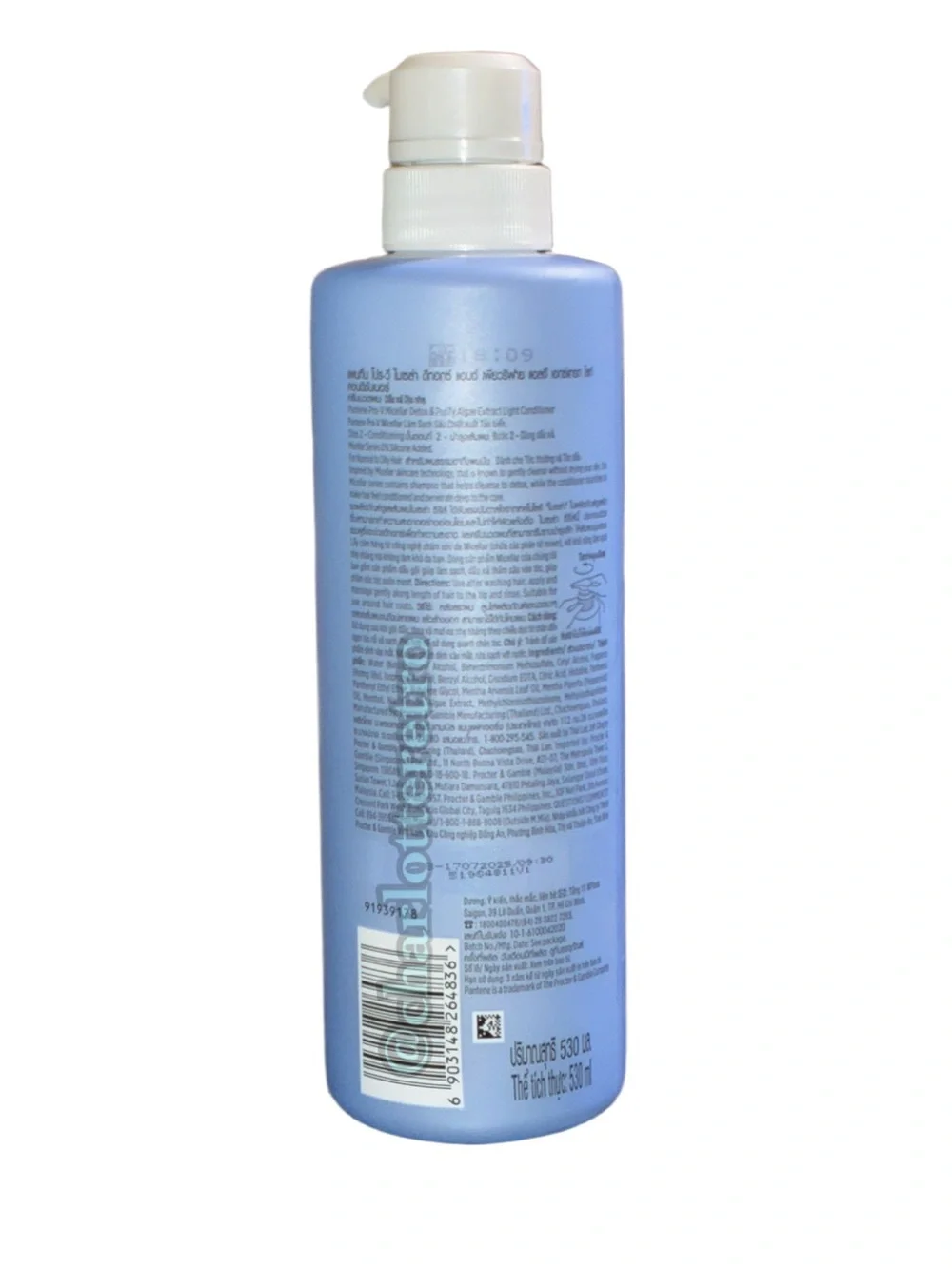 Pantene • Micellar Detox & Purify Conditioner • Made in Thailand